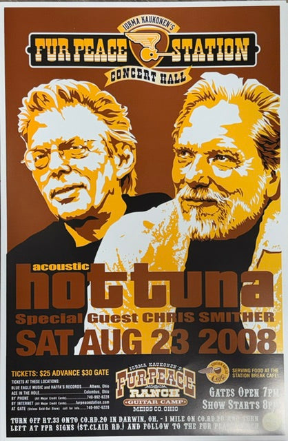 FPS - 8/23/2008 Hot Tuna (UNSIGNED)