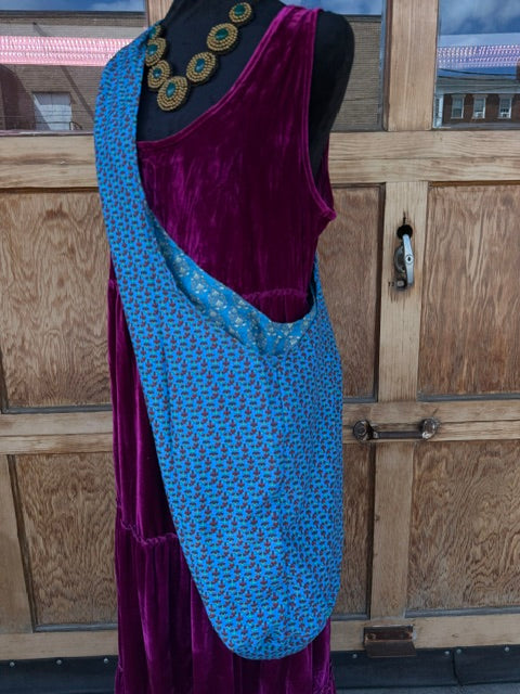Crossbody Silk Bag (Recycled Fabric)