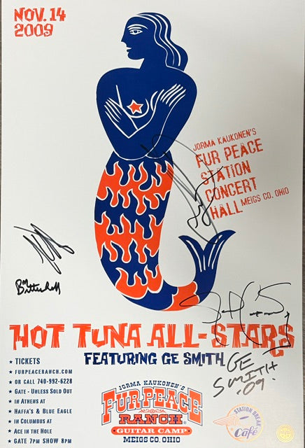 FPS - 11/14/2009 Hot Tuna All-Stars feat. G.E. Smith (SIGNED)