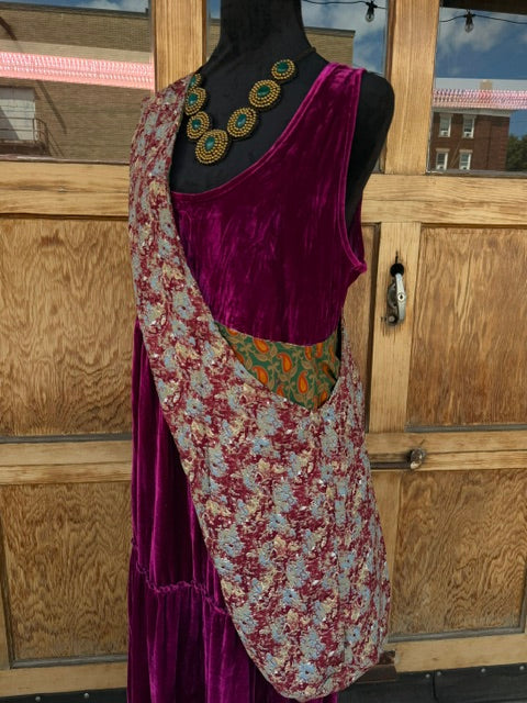 Crossbody Silk Bag (Recycled Fabric)