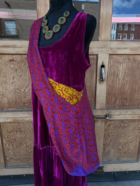 Crossbody Silk Bag (Recycled Fabric)