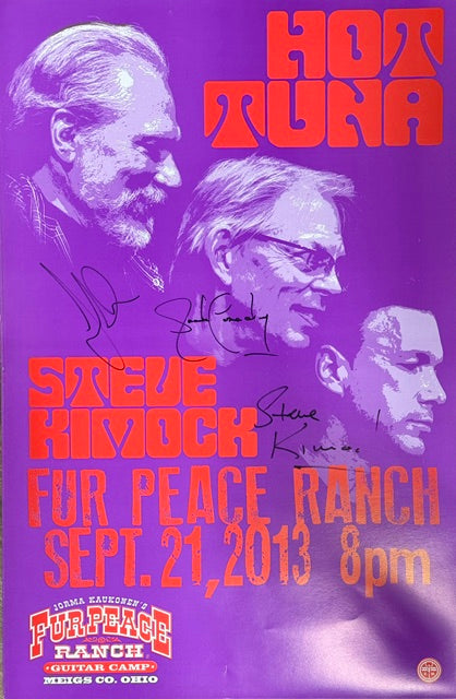 FPS - 9/21/2013 Hot Tuna & Steve Kimock (SIGNED)