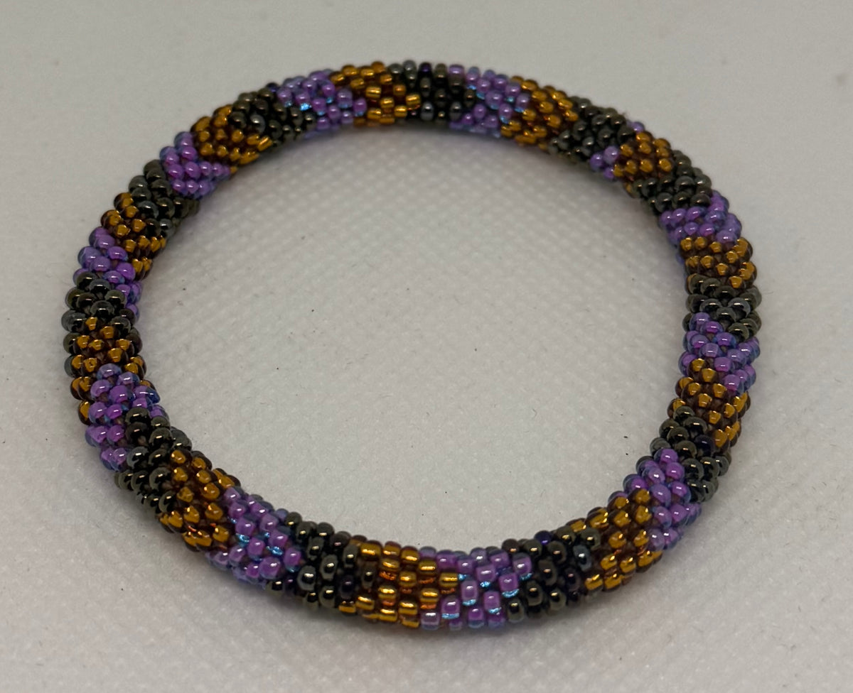 Bracelet:  Handcrafted Beaded (Various Colors)