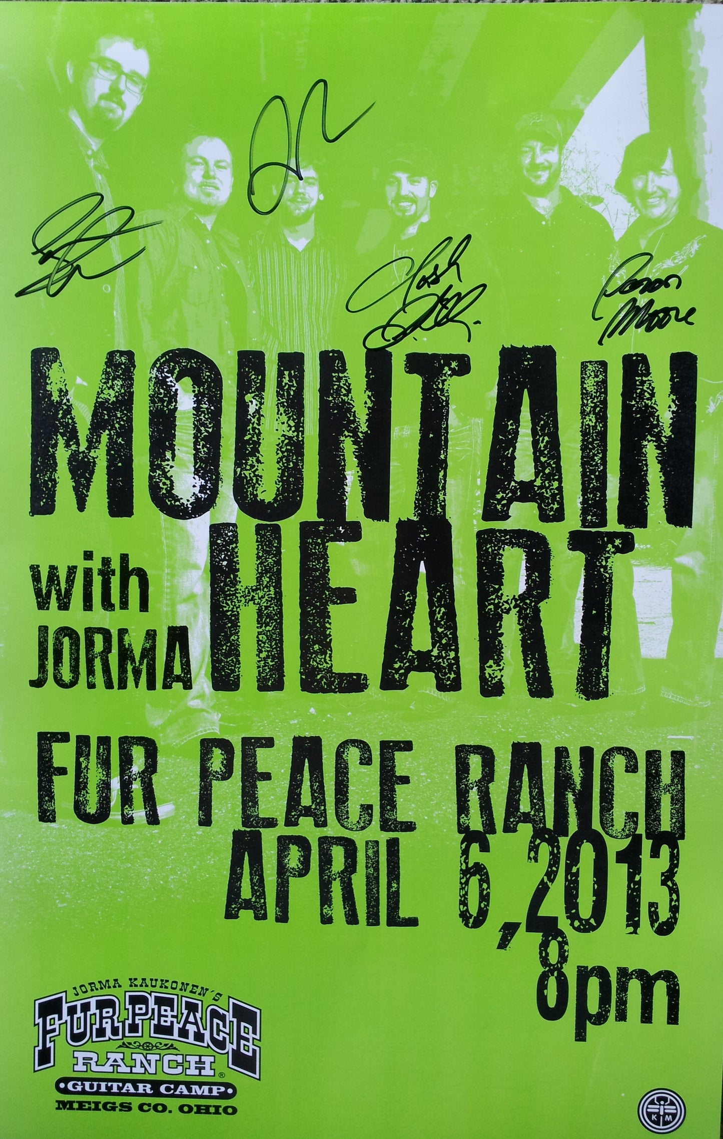 FPS - 04/06/2013 Mountain Heart with Jorma Kaukonen (SIGNED)