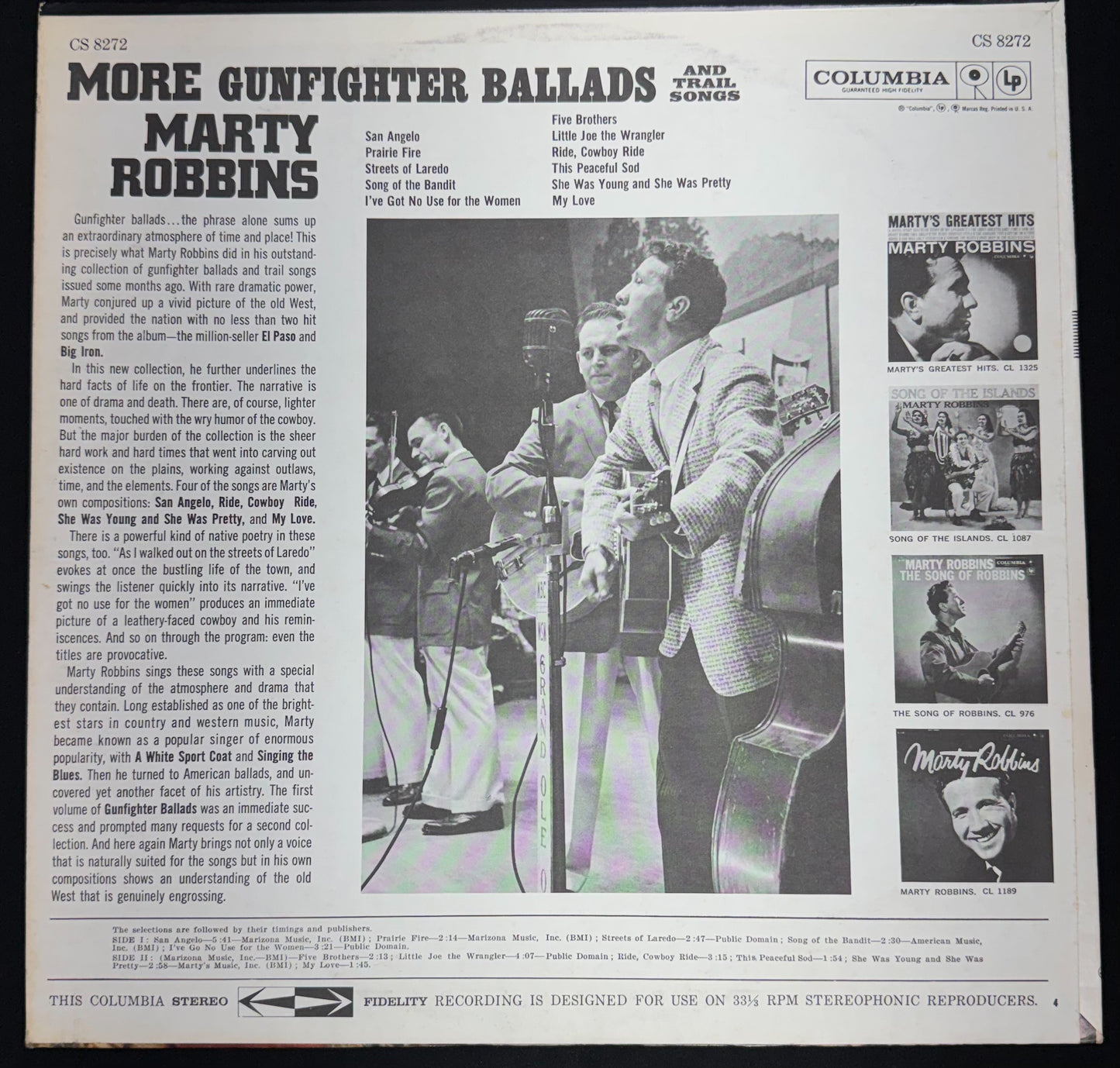 Robbins, Marty - More Gunfighter Ballads (JH)