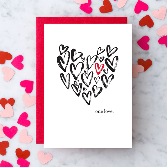 Cards: "One Love" Greeting Card