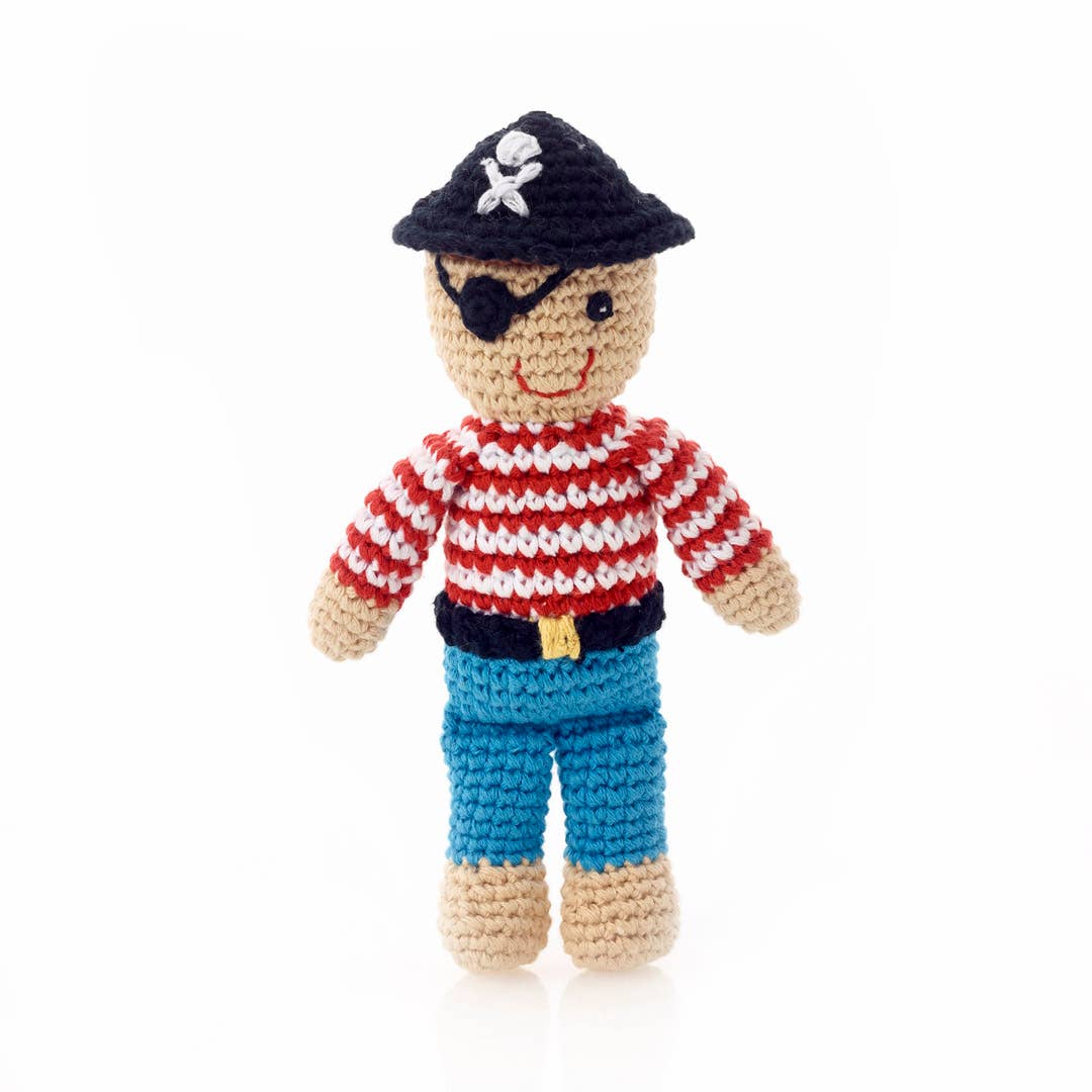 Doll: Mini Pirate Rattle
