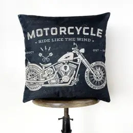 Pillows: Motorcycle Throw Pillows
