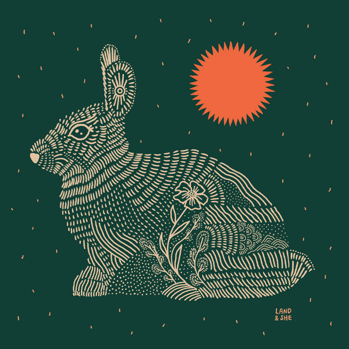 Art Print: Ode to the Rabbit