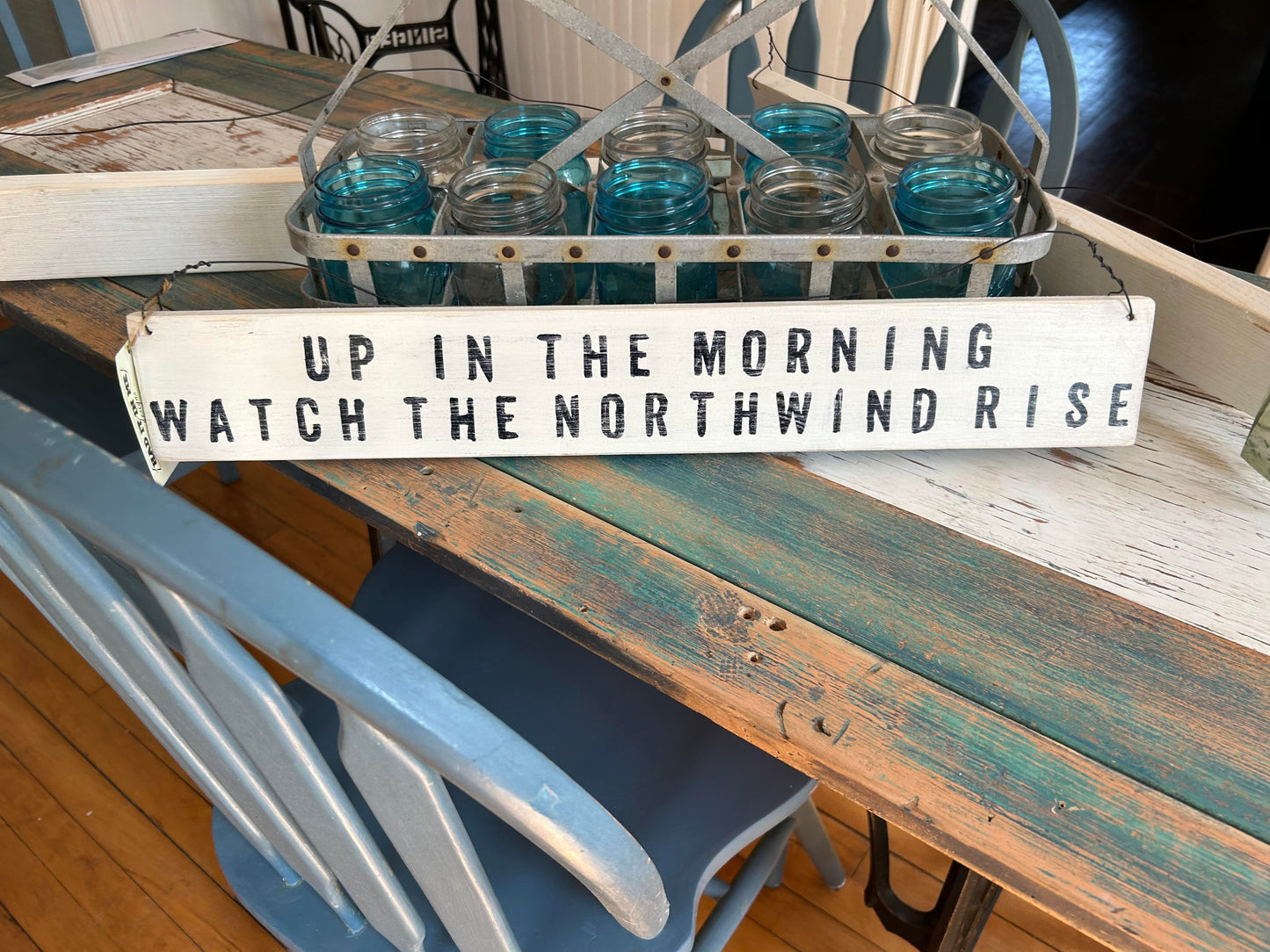 Signs: Up In The Morning Watch The Northwind Rise