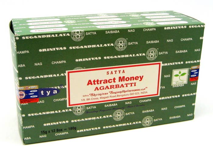 Incense: Attract Money Satya Incense