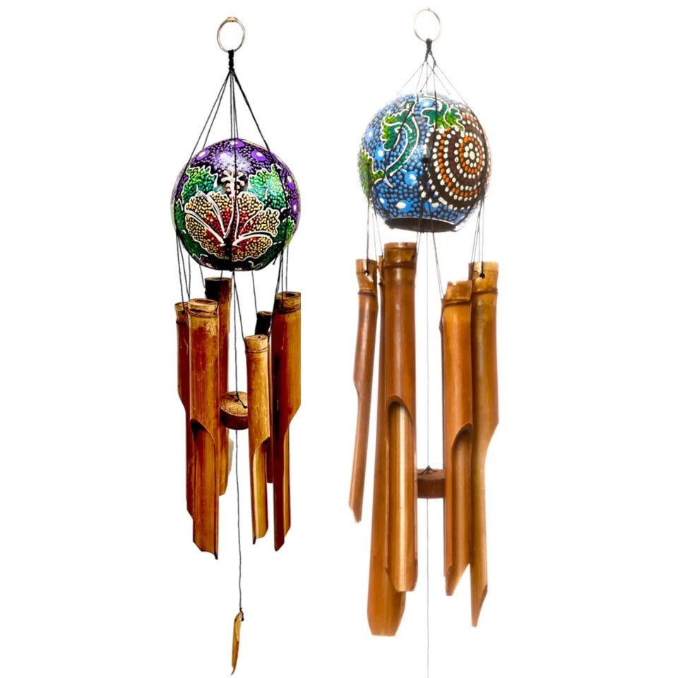 Chime: Painted Coconut Wind Chime