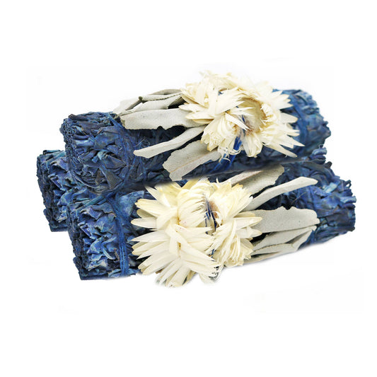 Sage: Blue Moon Floral White Sage Bundles