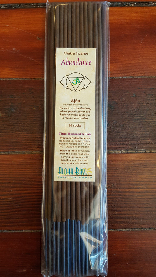 Incense: Aloha Brand: Chakra Abundance