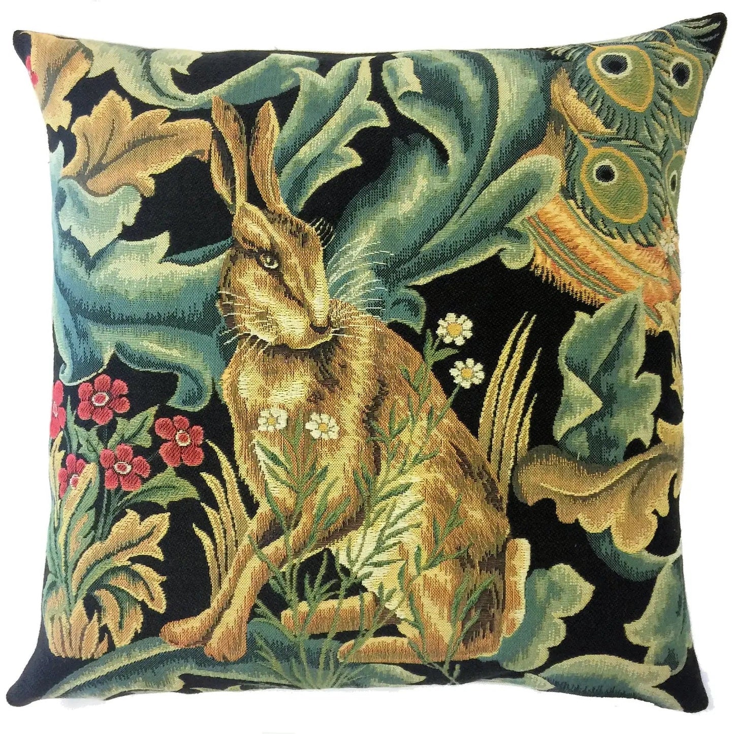 Pillow: William Morris Decorative Hare Pillow Cover
