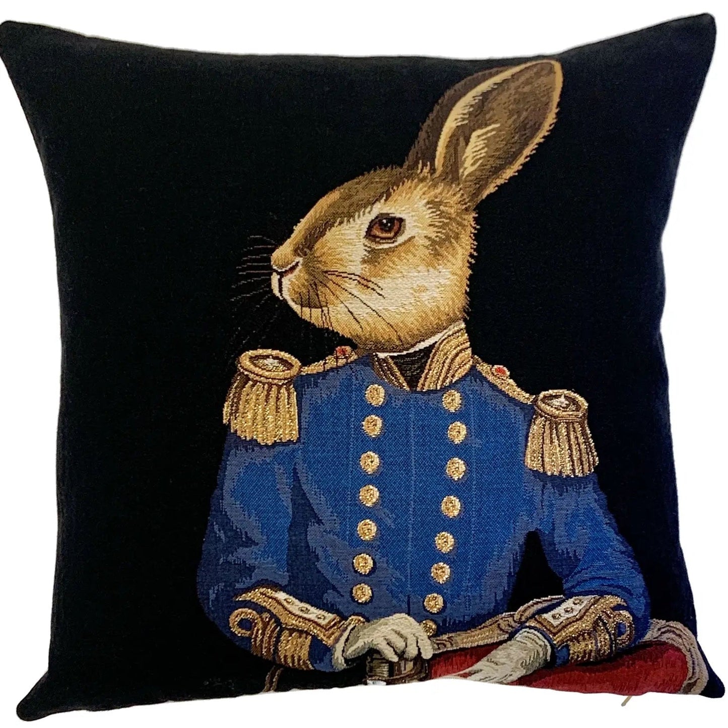 Pillow: Decorative General Rabbit Throw Pillow