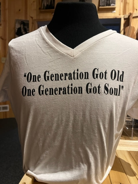 T-Shirt: Ladies: One Generation Got Old... One Generation Got Soul