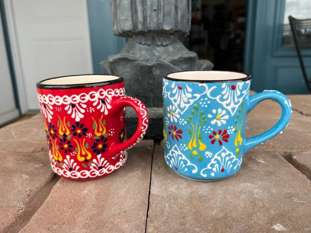 Turkish Pottery Mugs