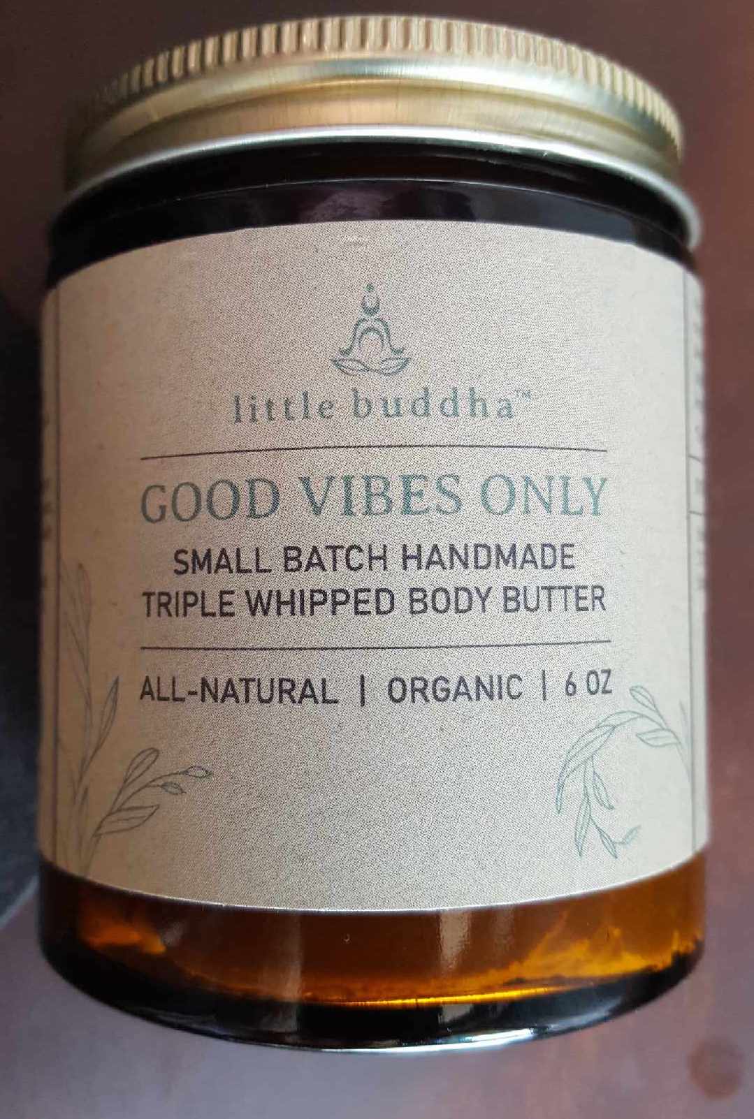 Cosmetic: Organic Hand and Body Butter - Good Vibes - Lavender & Lemongrass