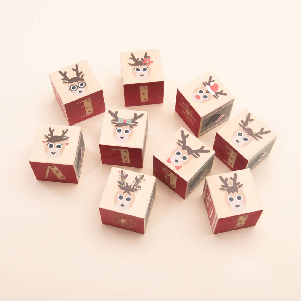 Blocks: Uncle Goose Reindeer Blocks